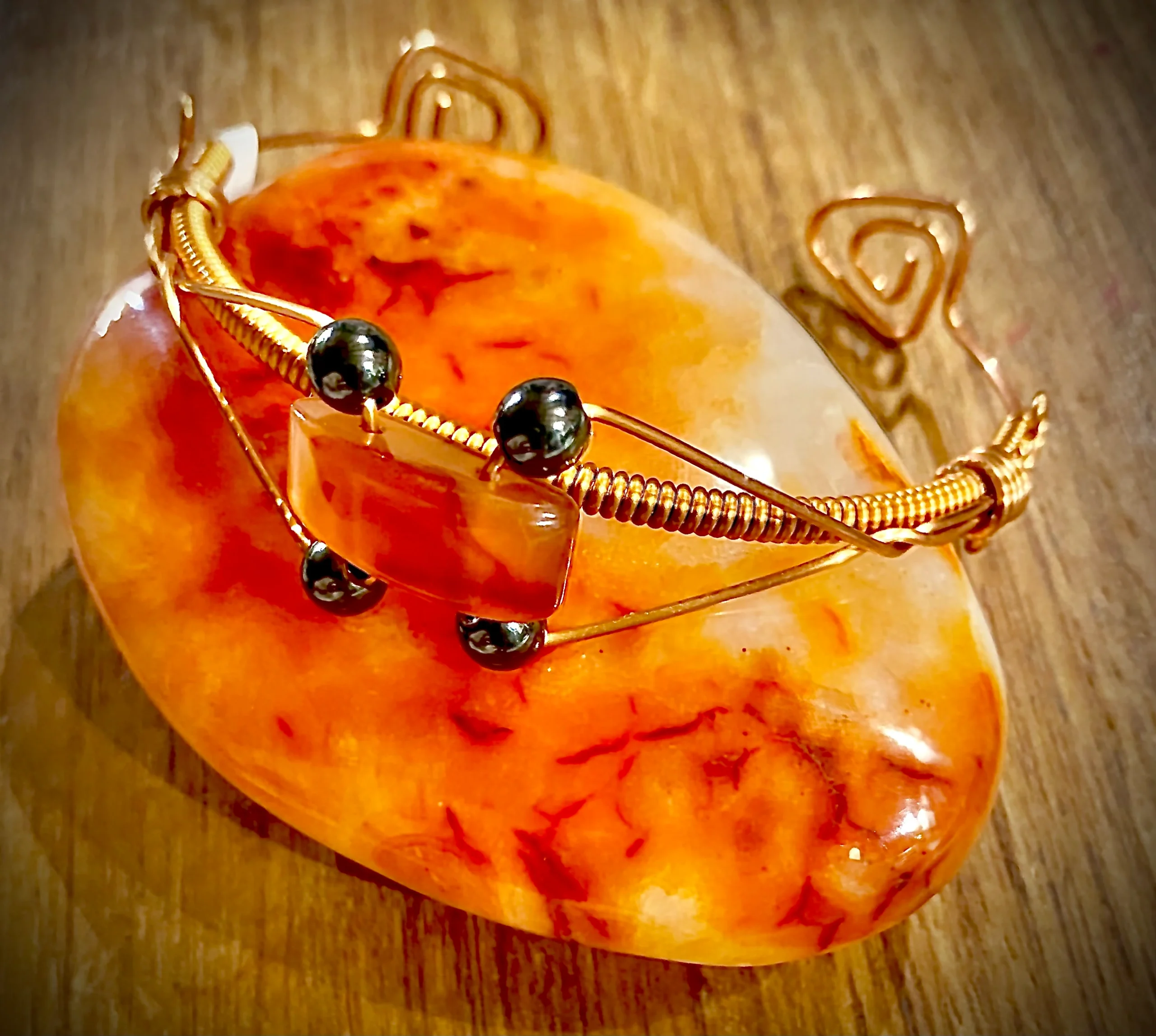 Bracelet Fertilité Retrouvée — Cuivre & Pierres – Image 2